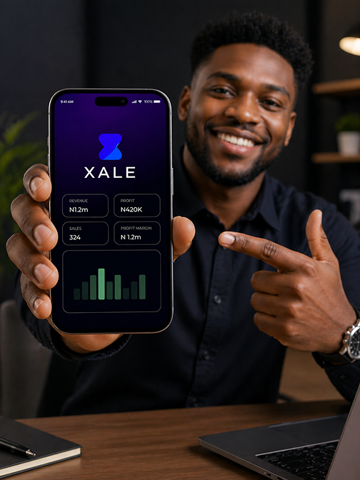 Person using Xale App